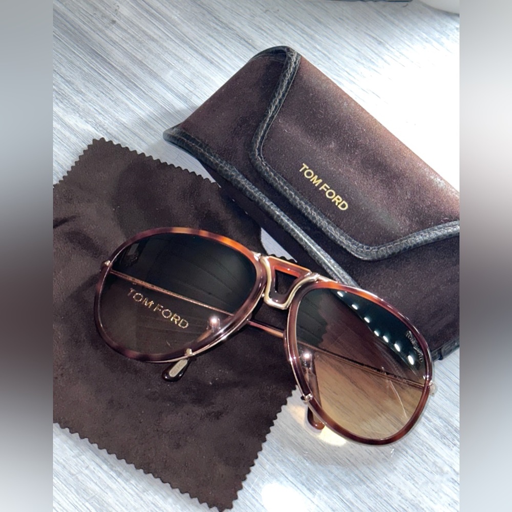 Tom Ford Hawkings Aviator Sunglasses